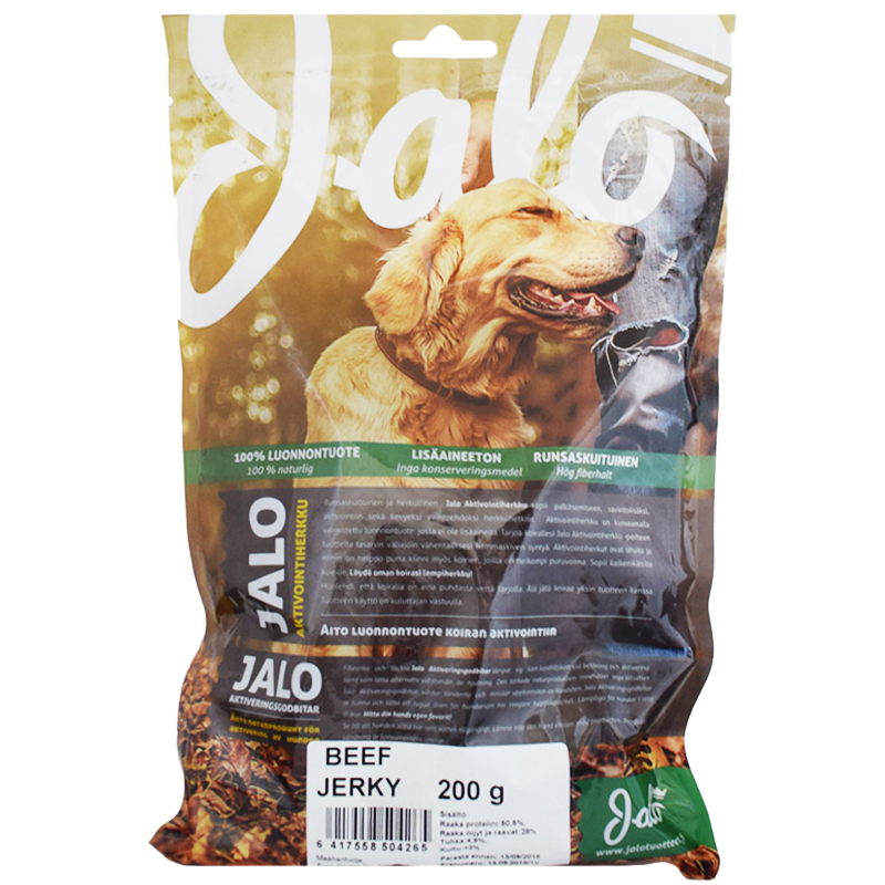Koiran makupalat "Beef Jerky" 200g - 63% alennus