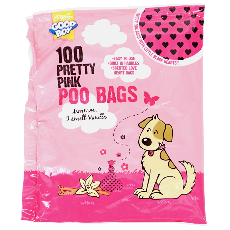 Kakkapussi Pretty Pink 100kpl - 20% alennus