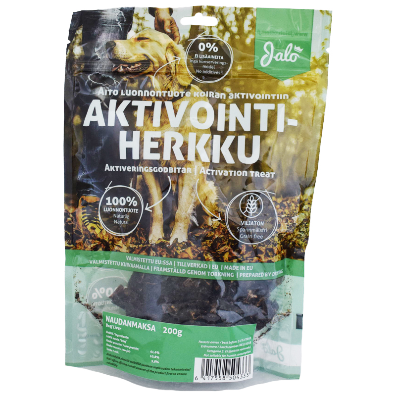 Koiran makupalat "Beef Liver" 200g - 40% alennus