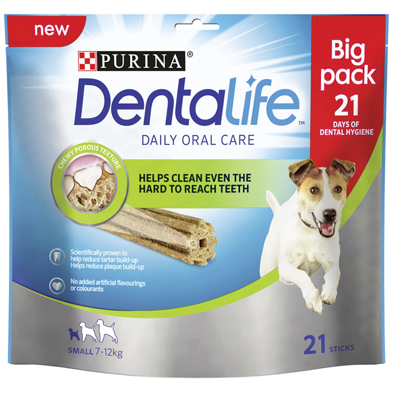 Purutikut "Dentalife Small" 345 g - 20% alennus