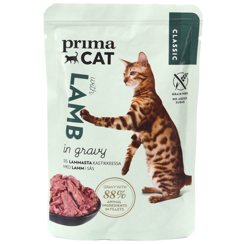 Kissanruoka Lammasta Kastikkeessa - 19% alennus