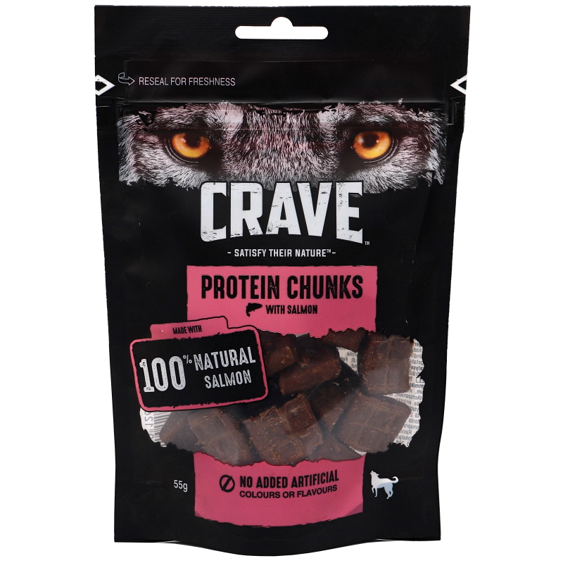 Koiranruoka Protein Chunks Lohi - 41% alennus