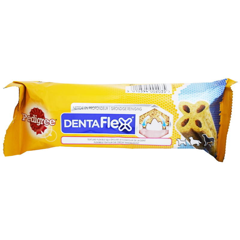 Koiran makupala "Dentaflex Large" 120g - 57% alennus